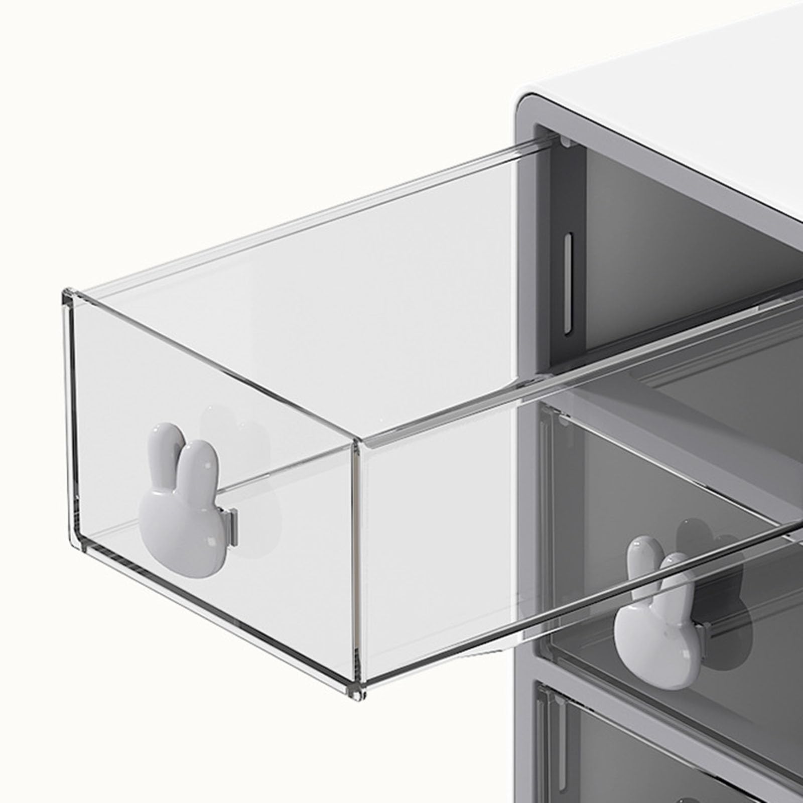 Caja De Almacenamiento Plástico con 9-Cajones, Clasificación Escritorio, Cajas Clasificación, Revista Piezas Pequeñas, Organizador Escritorio para Cosméticos, Joyas, Papelería,Rosado