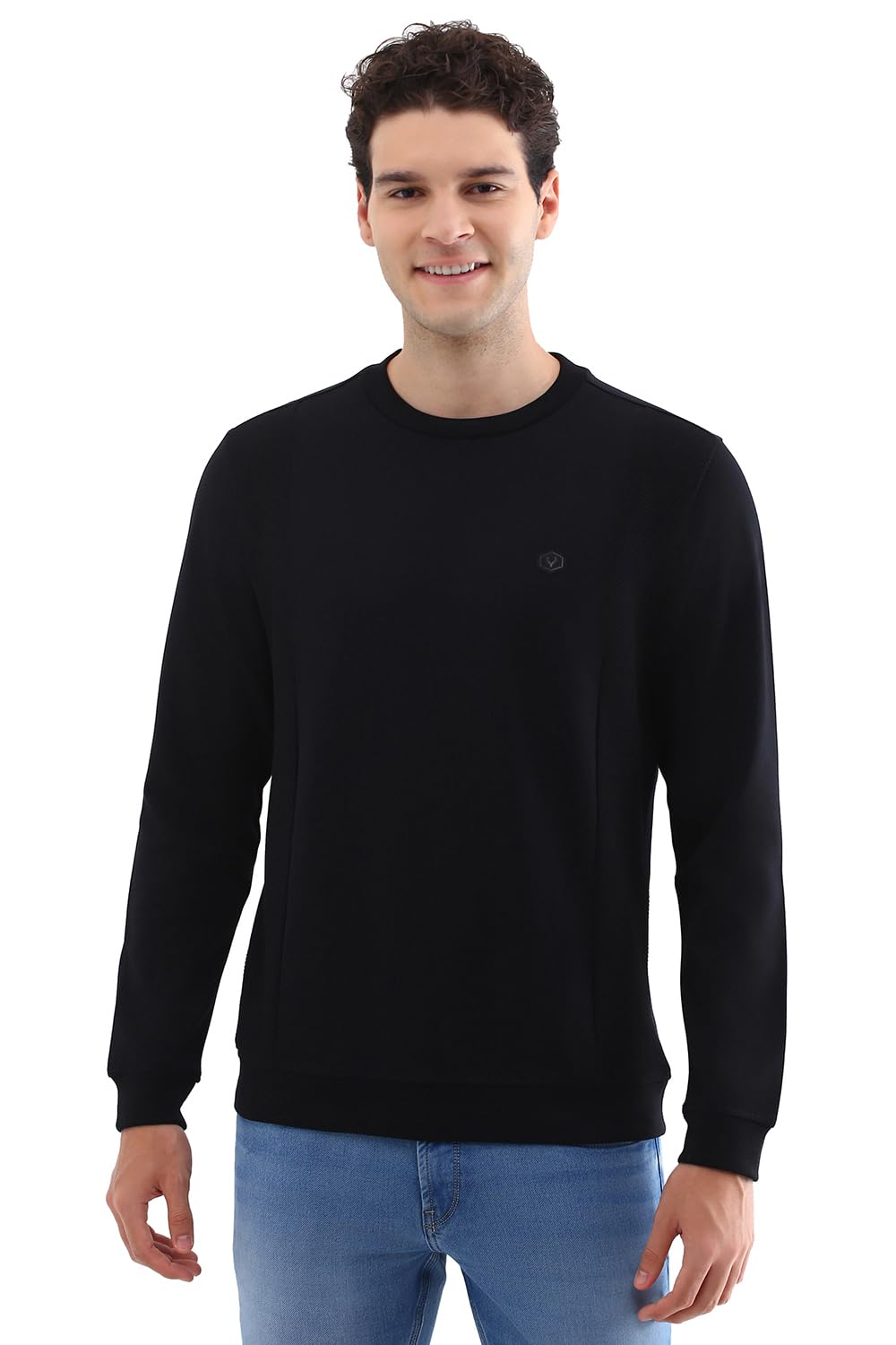 allen solly Men Cotton Crew Neck Sweatshirt-picture-27