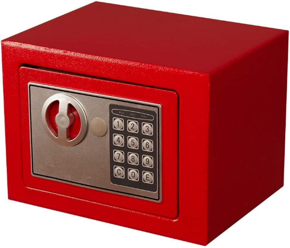 Password Safes，Digital Electronic Safe Box Small Home Office Security Safe with Digital Lock Wall Cabinet Safe for Valuables