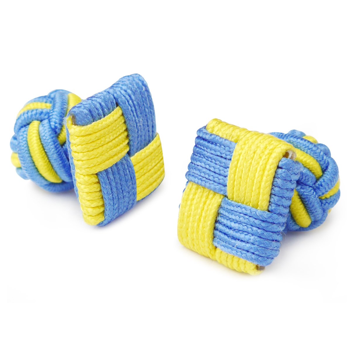 HONEY BEARMen's/Women's Silk Fabric Bow Cufflinks Shirt/Dress, Round for Wedding Business Gift