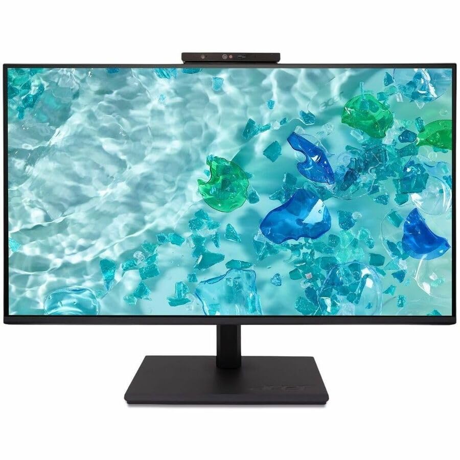 Image of Acer Vero B277 D6 27 inch Class Webcam LCD Monitor - 16:9 - Black