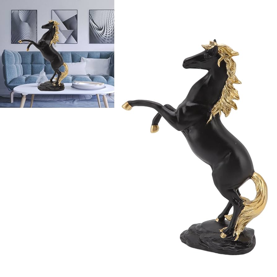 馬の置物 Amazon.co.jp: JAnjiaLxY 馬 置物 ウマ ジャンプ馬 飛上り