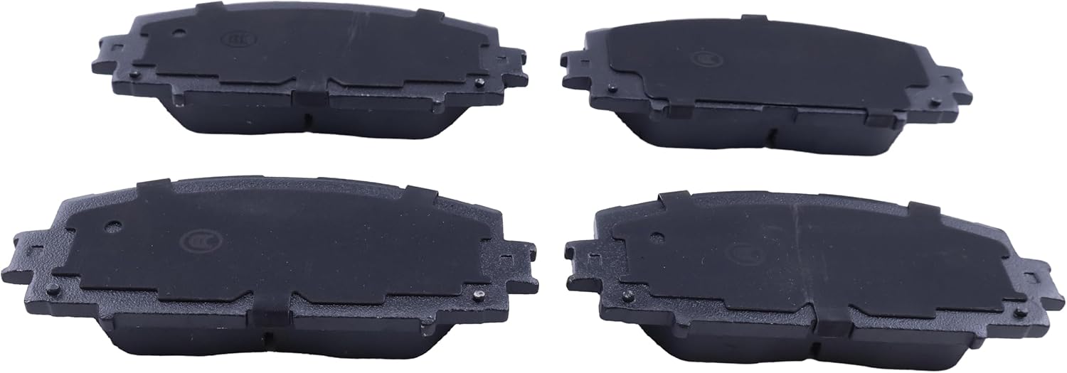 DVPARTS Front Brake Pads 04465-AZ213 Compatible with Toyota 2007-2012 Yaris Sedan 2006-2015 Yaris Hatchback