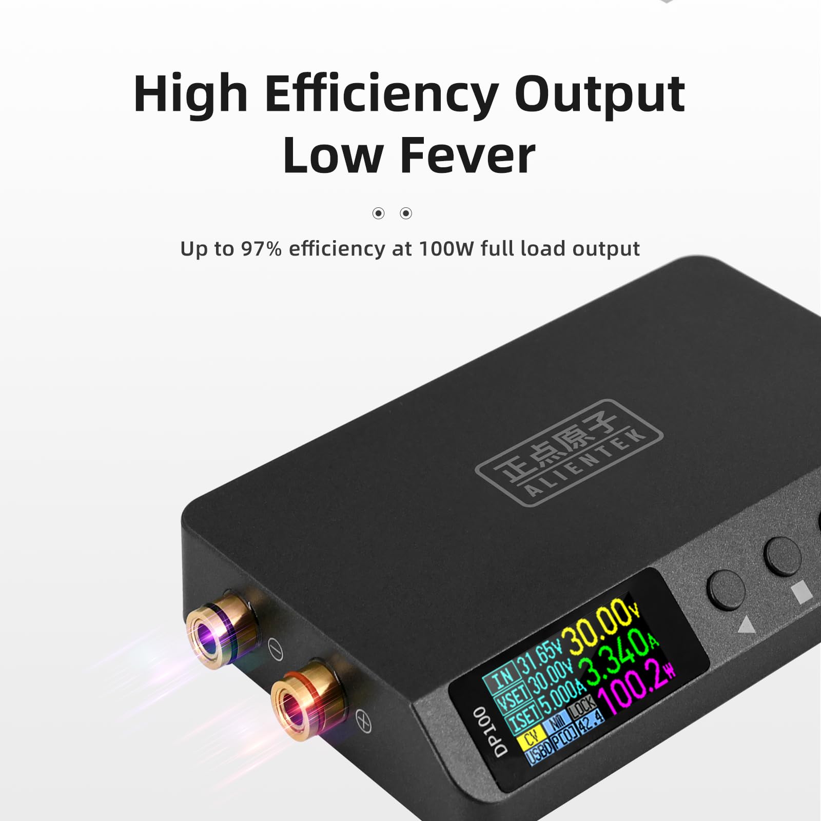 ALIENTEK DP100 ミニデジタル電源 100W　直流電源装置 Amazon.com: ALIENTEK DP100 Pocket Digital DC Power Supply, 0.01V