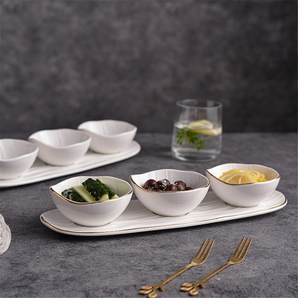 Salseras Vajilla for ensalada de frutos secos 3 piezas