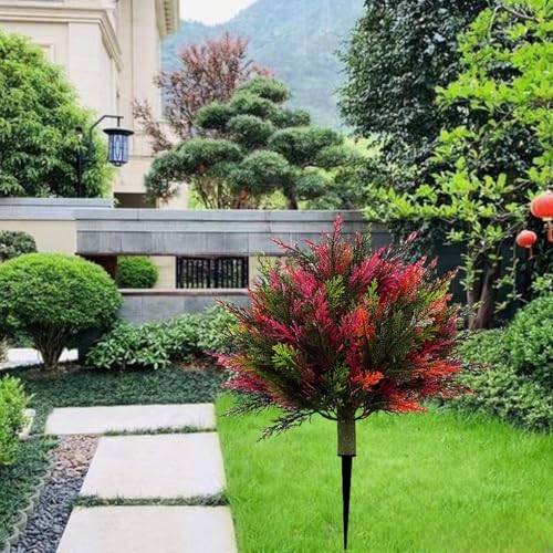 Cèdre synthétique sans arrosage arbuste persistant balcon toujours vert - 6
