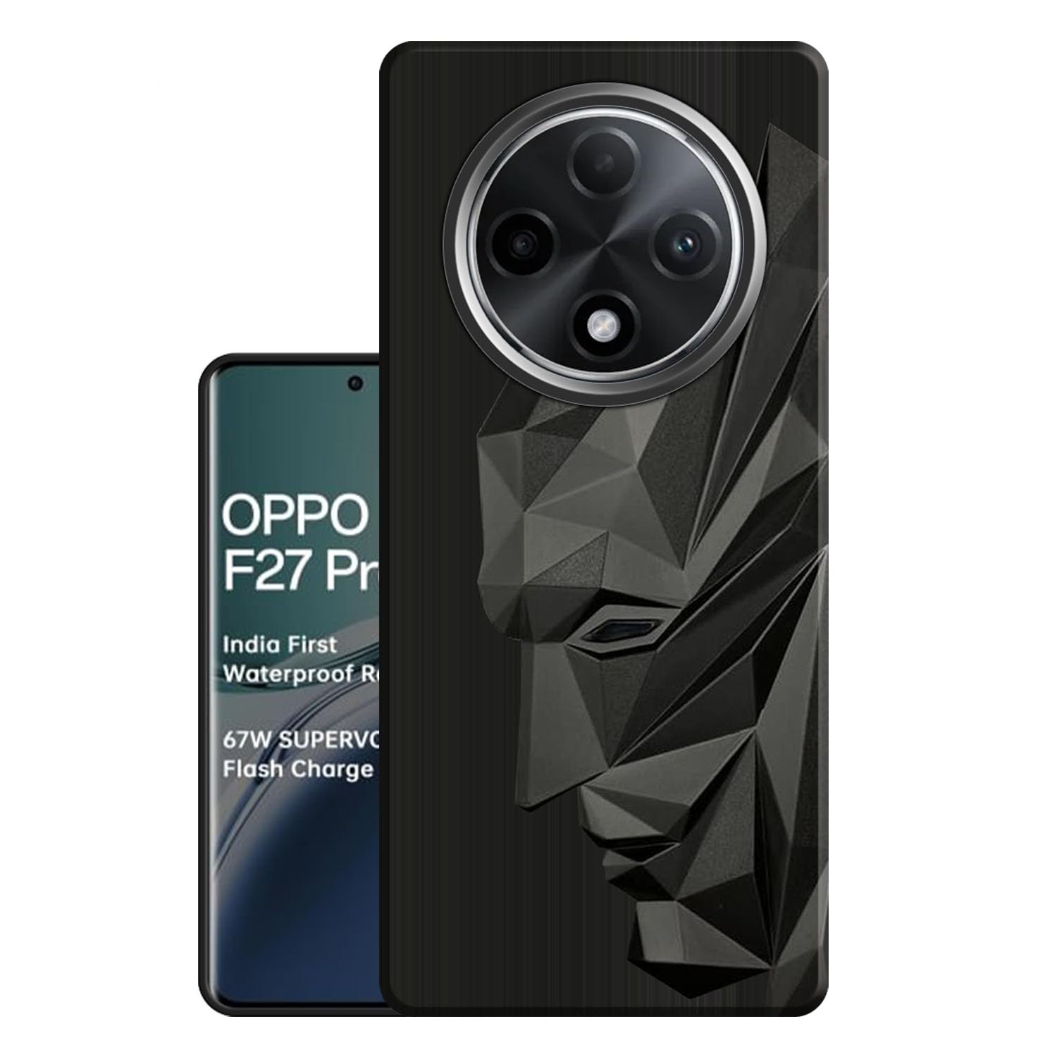 VIDO Exclusive Soft Back Case Cover for Oppo F27 Pro Plus 5G (Shock Proof |360 Degree Complete Protection)