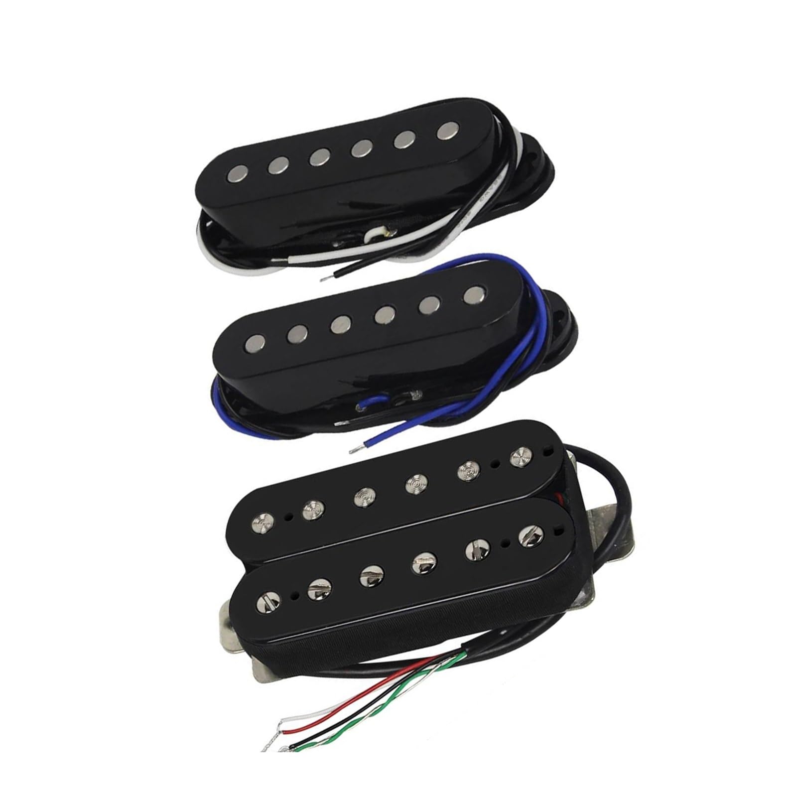 3 Teiliges Bk SSH Tonabnehmer Set Inklusive Alnico 5 Dual Coil HSS E Gitarren Zubehör