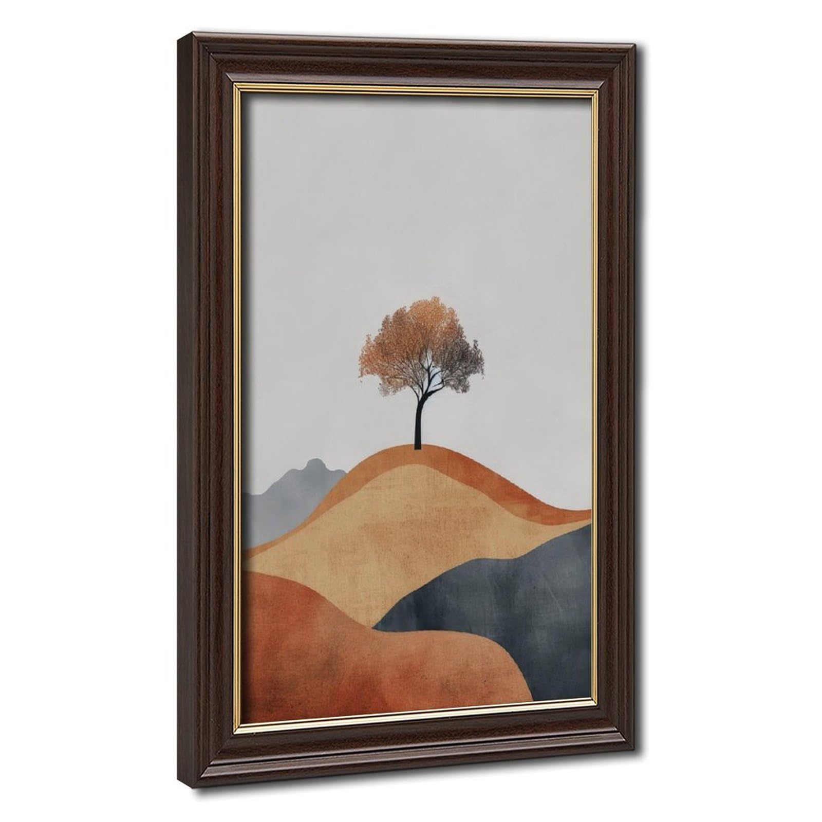 Bareronor Nature Poster Wall Decoration Canvas Poster Bedroom Decor Landscape Office Room Decor Gift 24" L X 36" W