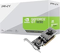 Vista 1 de PNY Tarjeta gráfica GeForce GT 1030 de 2 GB (VCGGT10302PB-BB)