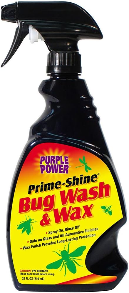 Purple Power (2524PS) Prime-Shine Bug Wash and Wax - 24 oz.
