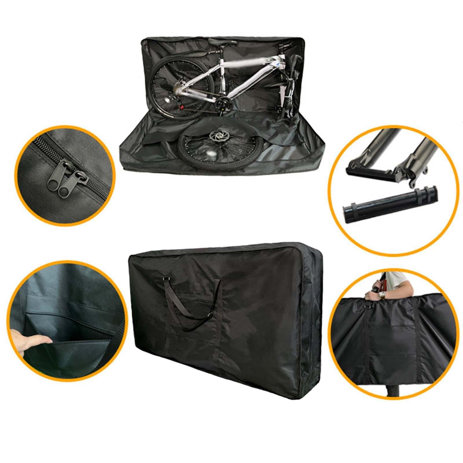 Custodia protettiva impermeabile per il trasporto della bici, borsa portatile e leggera, per trasportare la bici in modo comodo e sicuro. Realizzata in tessuto di
