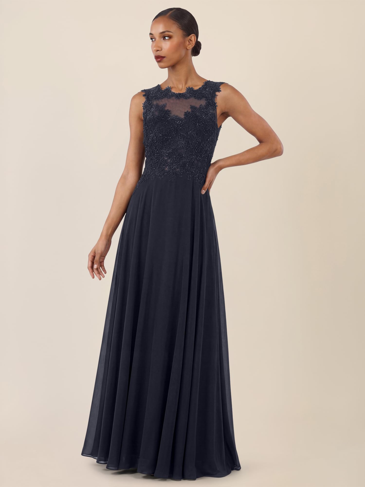 APART Fashion Damen Abendkleid Kleid