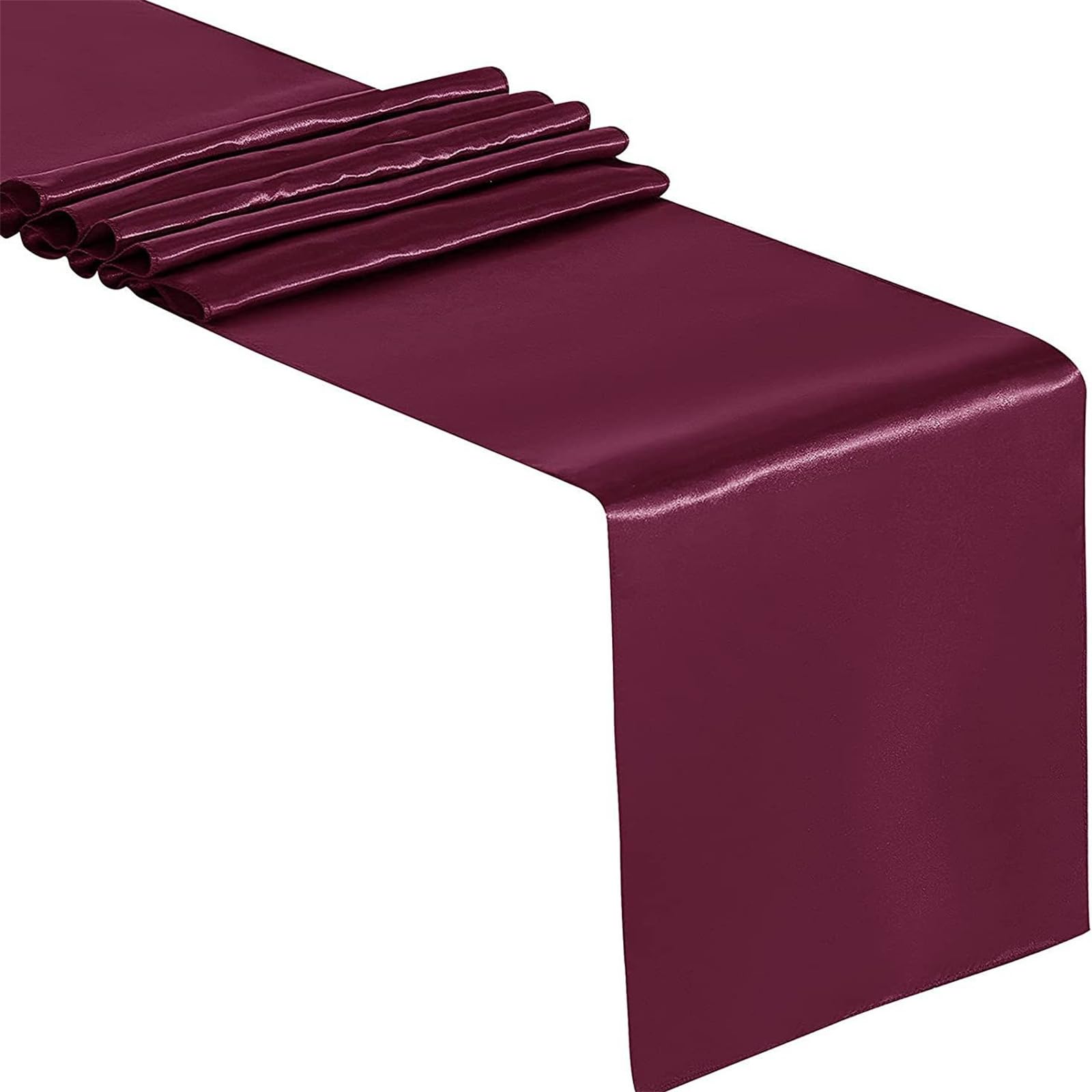 Color Silkys Table Runner Collection 12x108Inch, Enhances Ambiances for Various Celebratory Occasion Table Runner