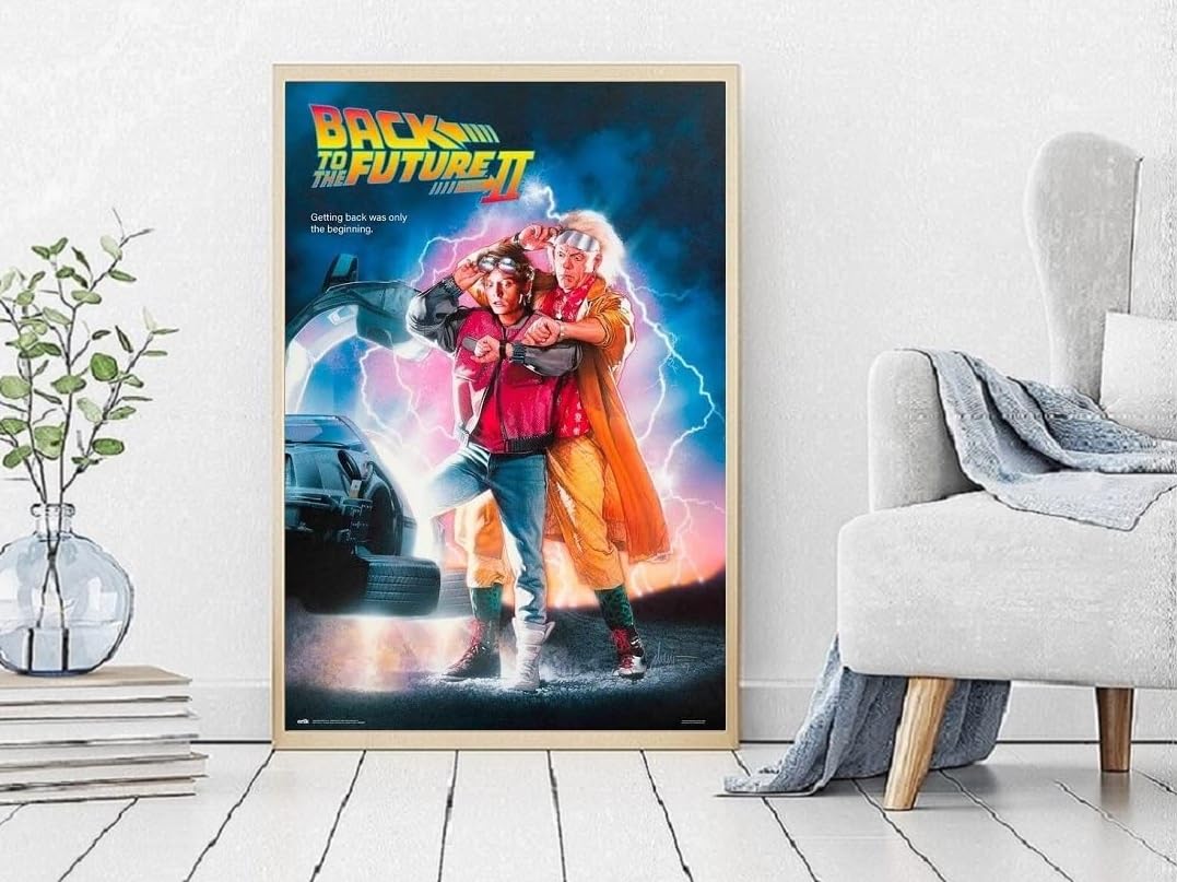 Amazon.co.jp: 映画ポスター バックトゥザフューチャー 2 Back To The