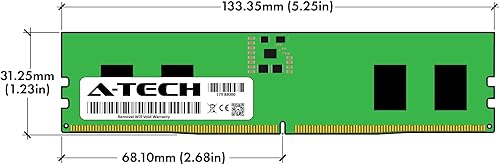 Miniatura 7 de A-Tech Kit de 16 GB (2 x 8 GB) DDR5 5600 MHz PC5-44800 CL46 UDIMM 1.1V sin ECC sin búfer DIMM 288-Pin Desktop PCcomputadora RAM módulos de