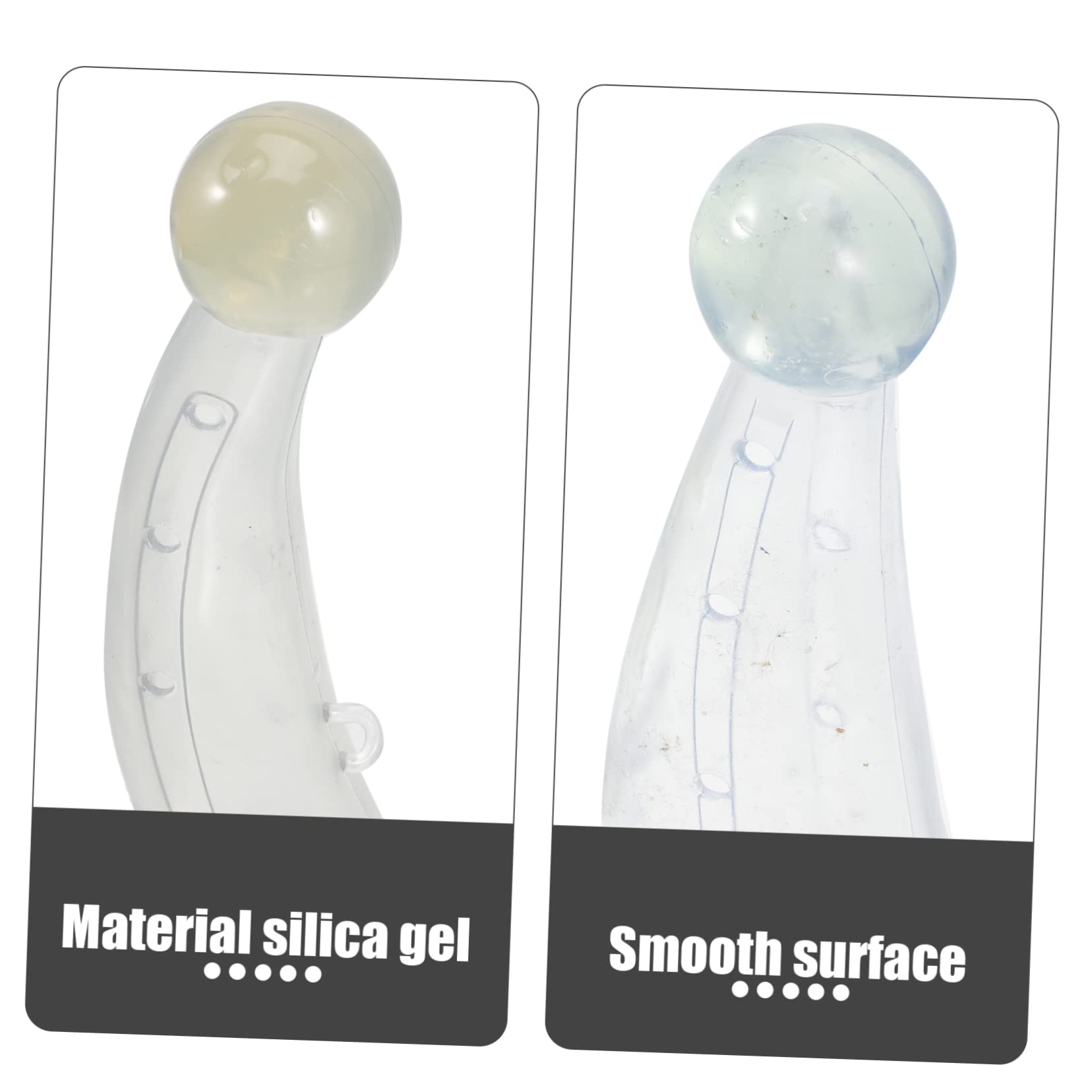 Hemobllo Protezione per Corna di Mucca in Silicone Resistente, Copertura Protettiva per Corno Bovino Design Ventilato, Set da 2 Paia per Uso Agricolo e Allevamento Ranch