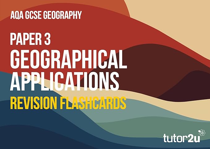 Amazon.co.jp: Paper 3 Geographical Applications Revision Flashcards for ...