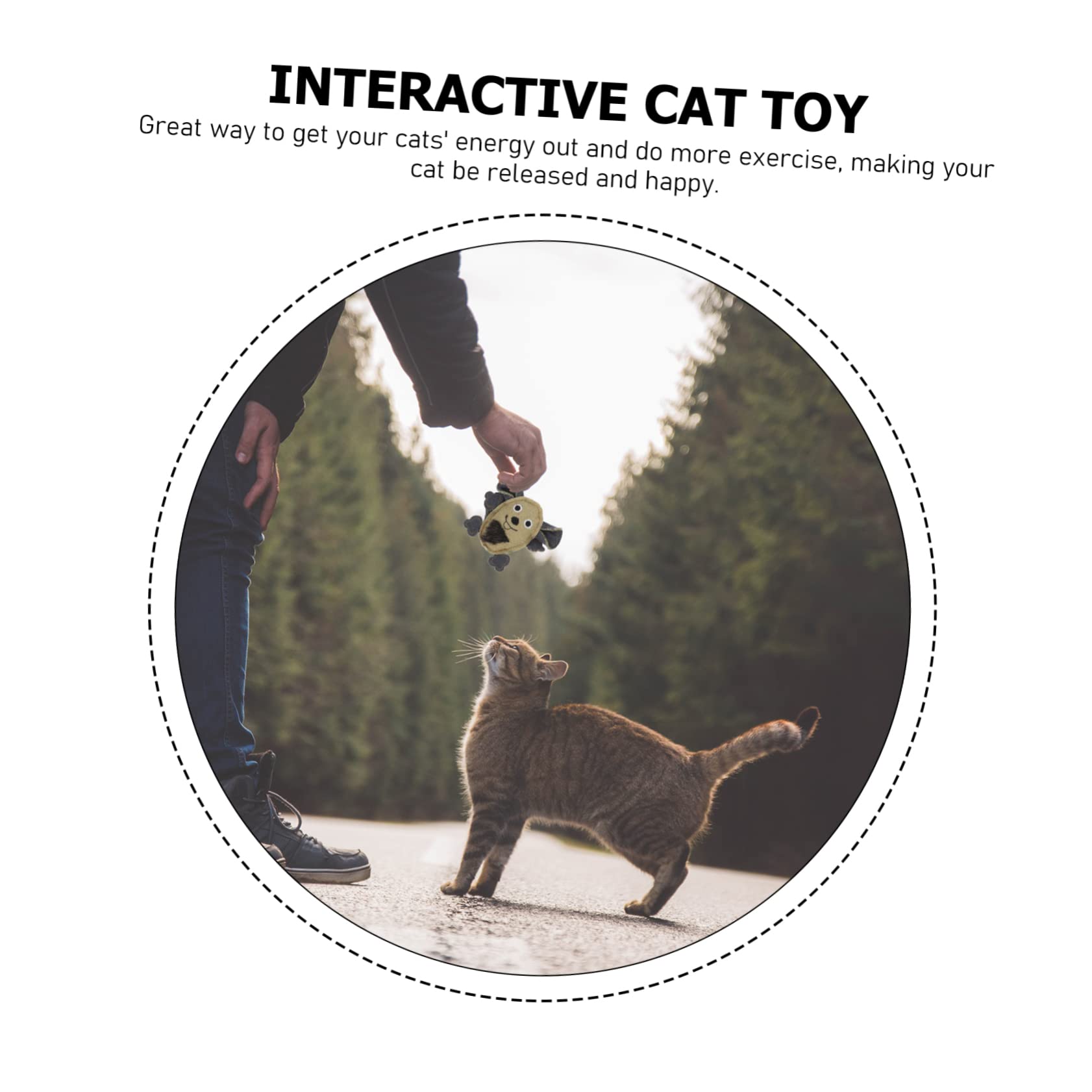 Supvox 15stücke Teiliges Katzen-spielzeugset Canvas Mit Rattenform Interaktive Kau Und Molartoys Für Kätzchen Und Ansprechend Für Spielerische Beschäftigung