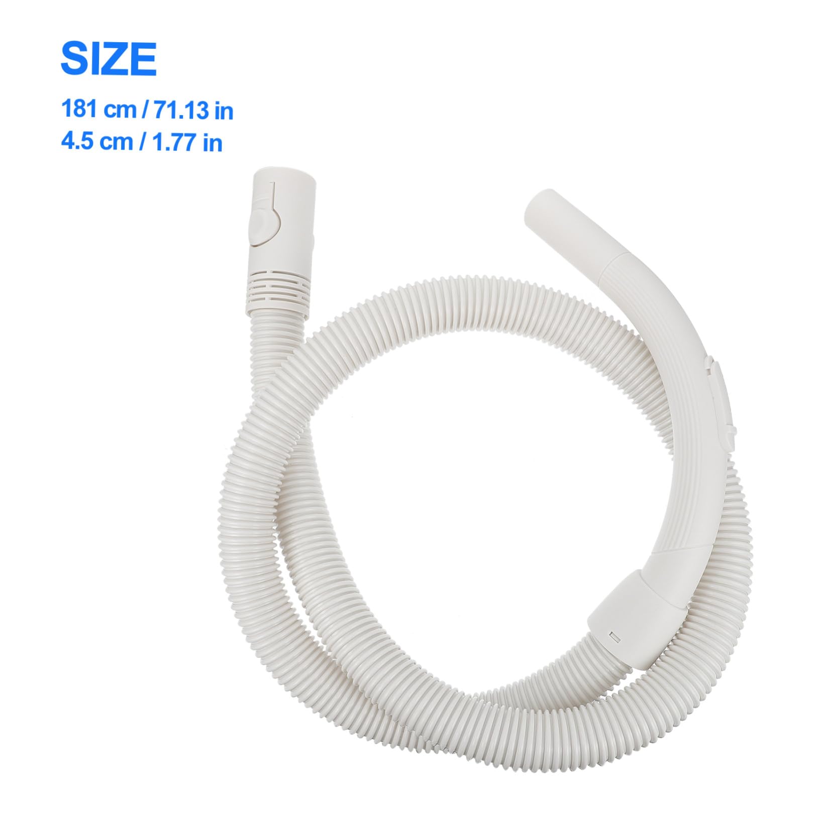 Tubo Flessibile per Aspirapolvere in EVA 1 Pezzo Bianco