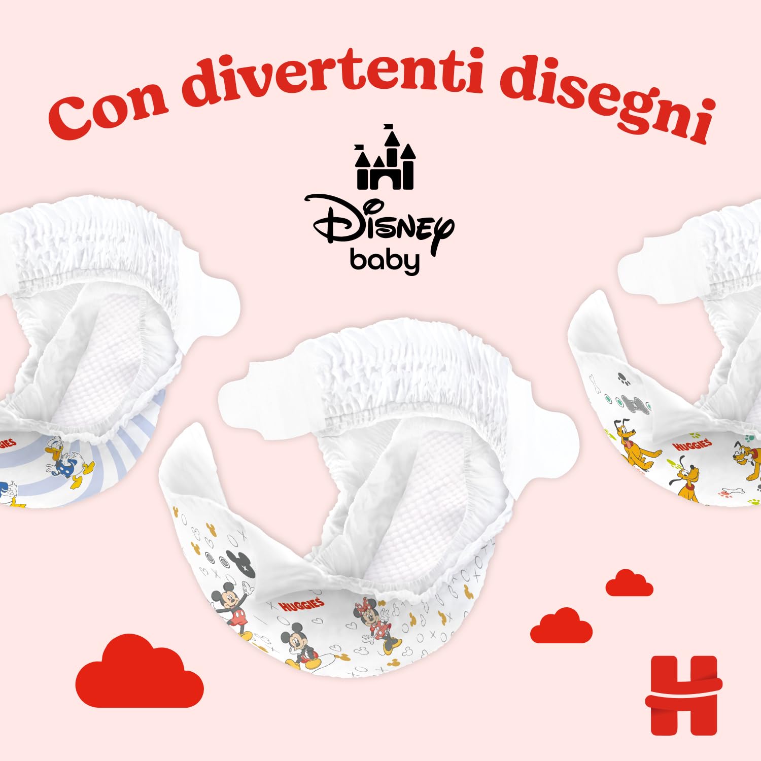 Huggies Pannolini Little Movers Taglia 4 (7-18 Kg) Gigapack 150 sztuk