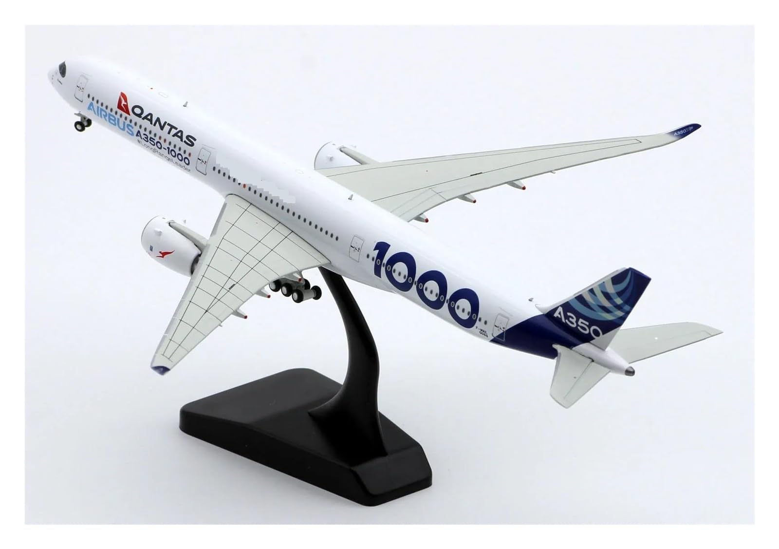 Réplica A350-1000 F-WMIL de metal fundido a presión con acabado House Color Wings 1:400
