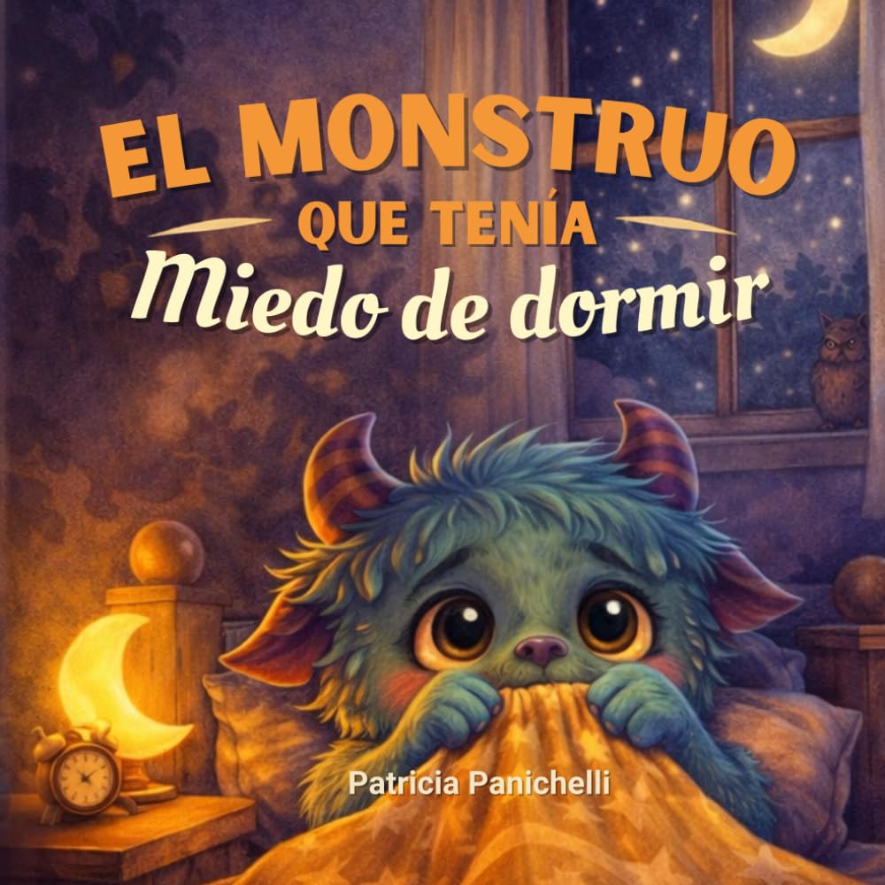 El monstruo que tenía miedo de dormir: Un cuento para niños