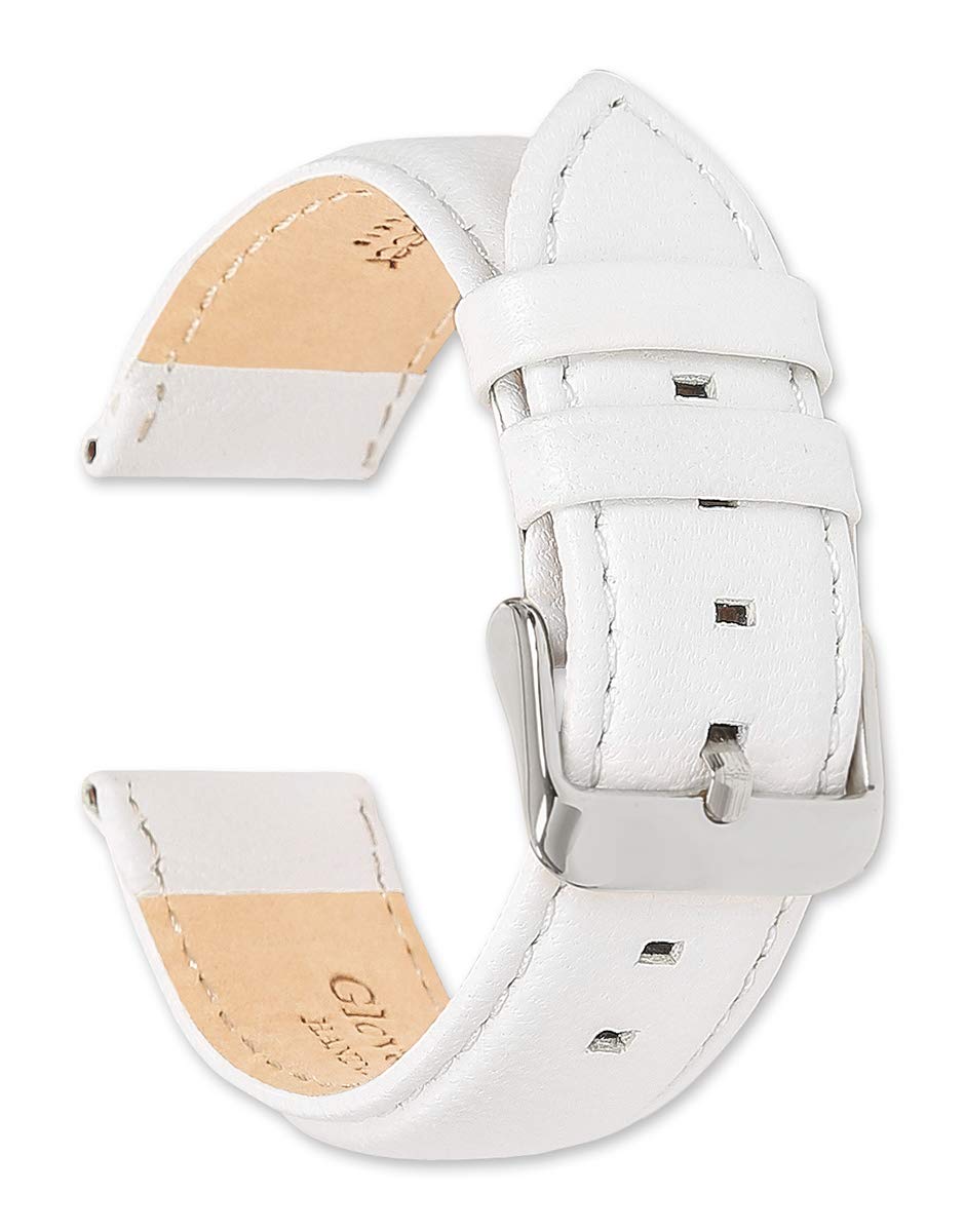 deBeer Glove Leather Watch Strap - Choice of Colors & Widths - 14, 16, 18, 19, 20, 22, or 24mm