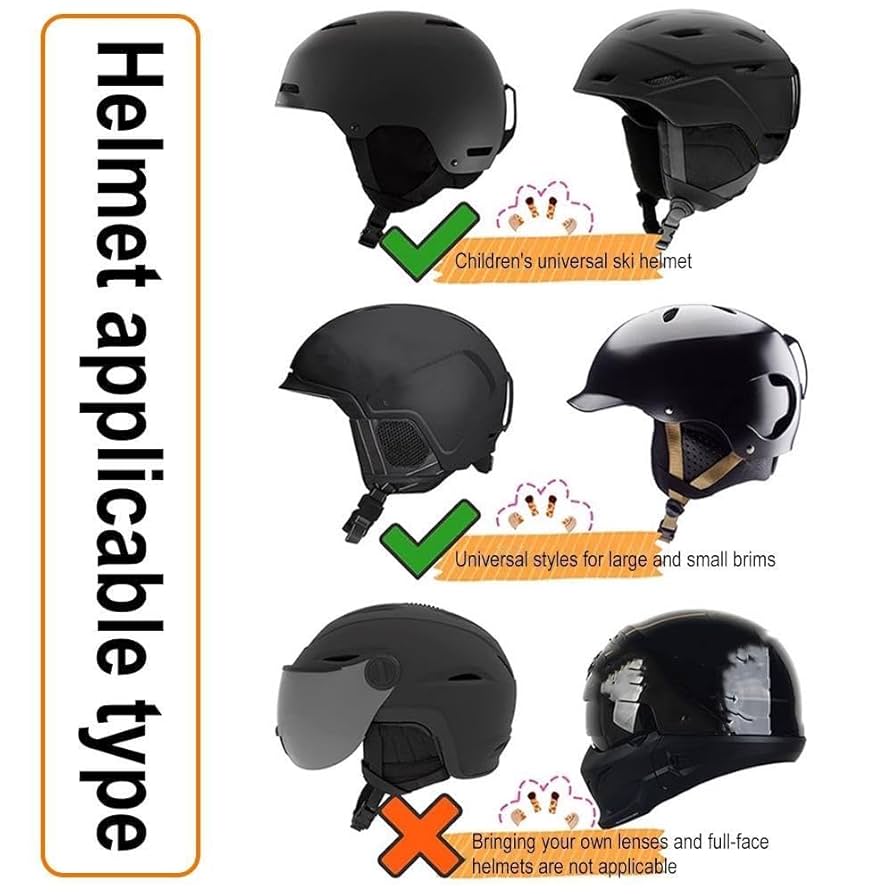 Amazon.co.jp: スキーヘルメットカバー、スポーツボーイズキッズ