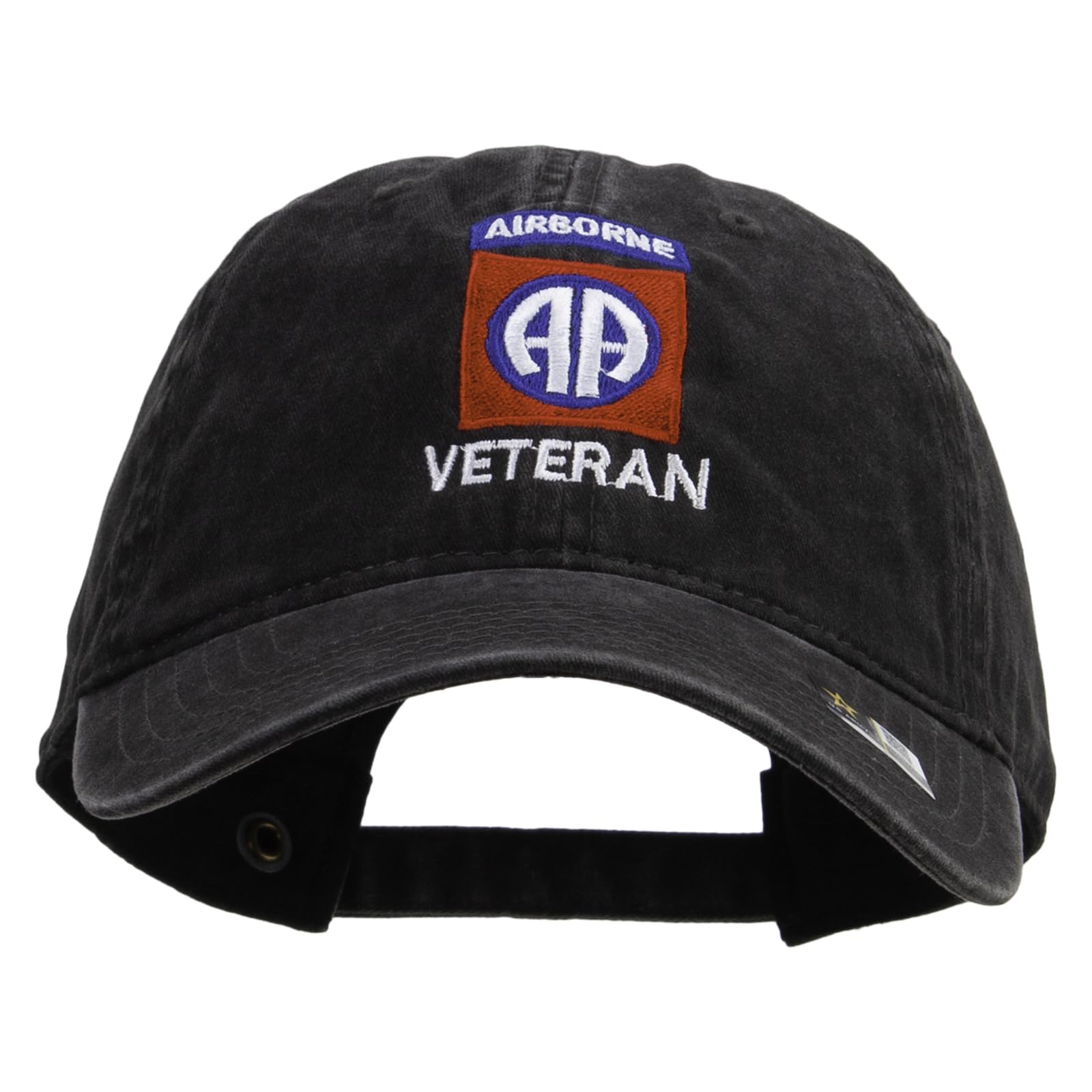 e4Hats.com 82nd Airborne Veteran Pigment Dyed Cap