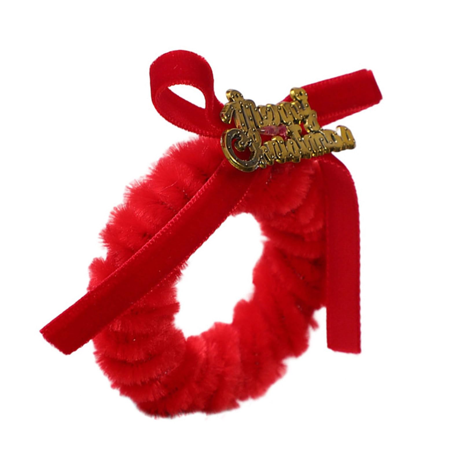 Elnwnnkc 12pcs Festive Christmas Napkin Rings Polyester Holiday Table Decor for Family Gatherings Washable & Christmas Napkin Rings