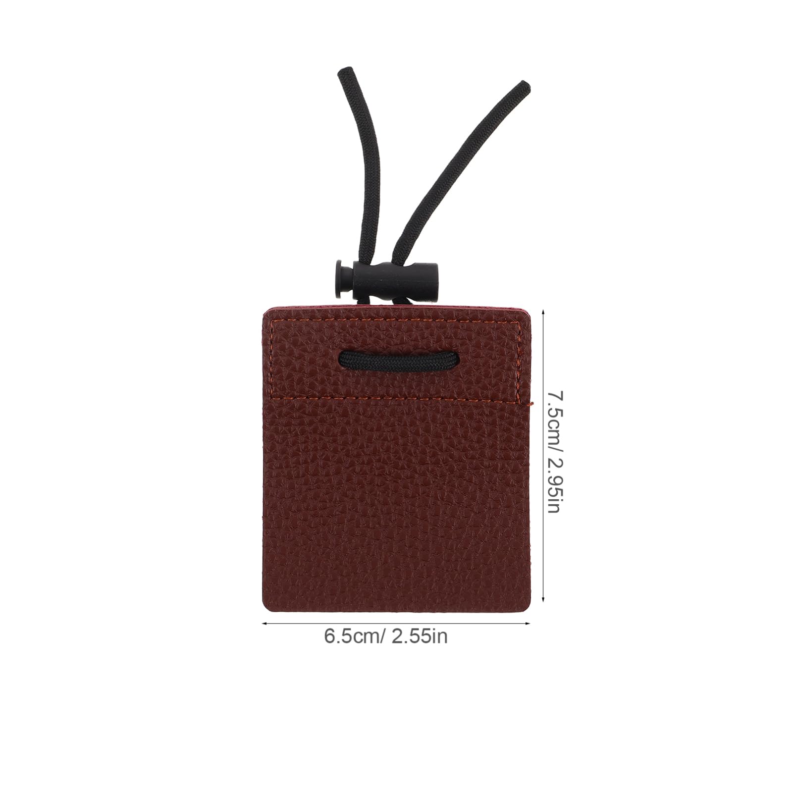 Abaodam PU Finger Tab Soft Protector Guard for Traditional Shooting Outdoor Sports Activities Durable Finger Guard for Practice