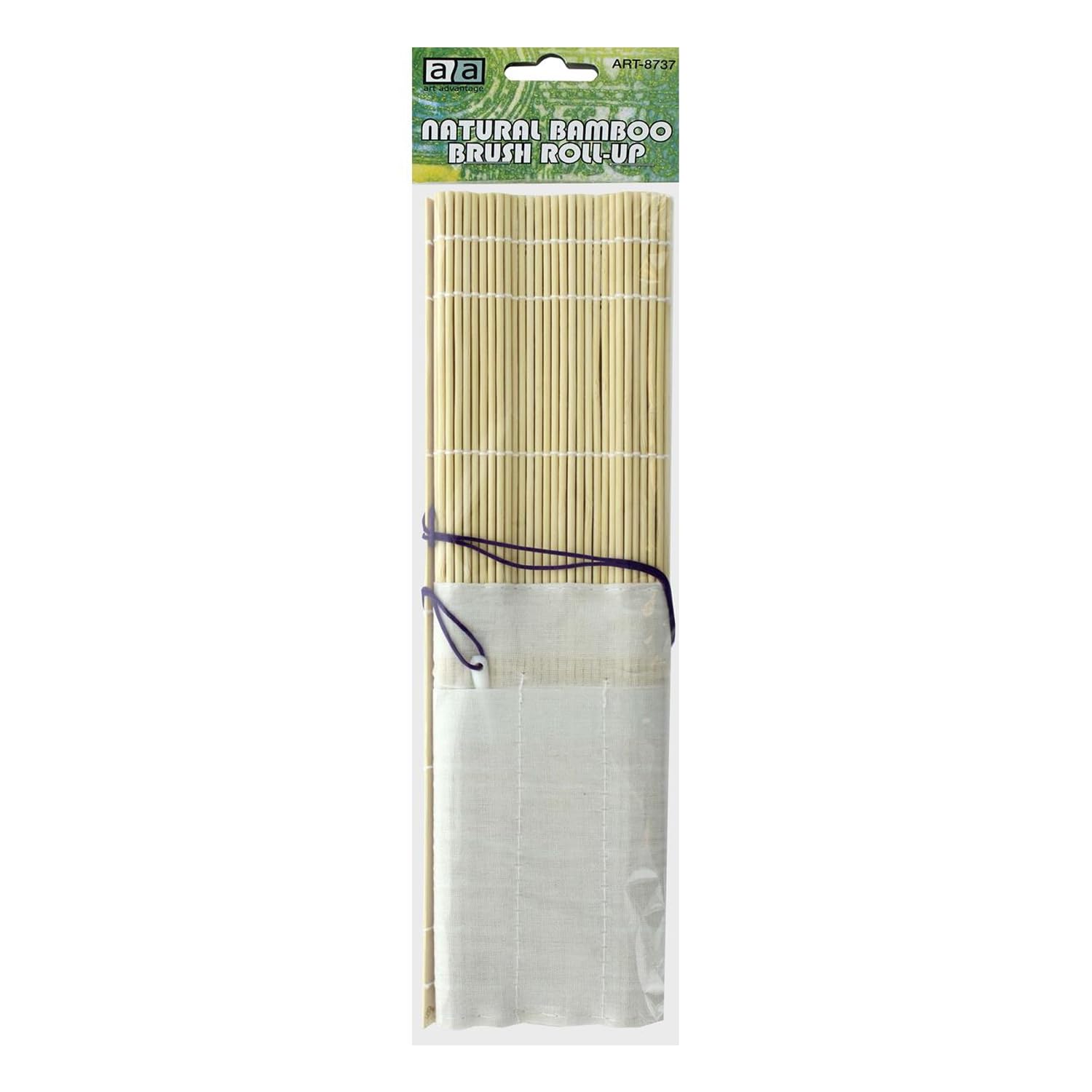 Art Advantage Brush Rollup Bamboo