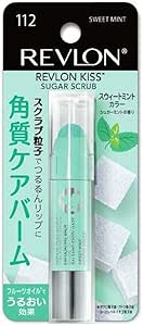 レブロン キス シュガー スクラブ 112 スウィート ミント 角質ケアバーム リップスクラブ Revlon Kiss Sugar Scrub 112 Sweet Mint 2.6g (x 1) リップ リップケア
