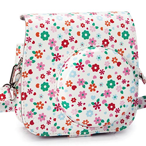 Image of CAIUL FLORALB1 Fujifilm Instax Mini 8 Instant Film Camera Accessories Bundles