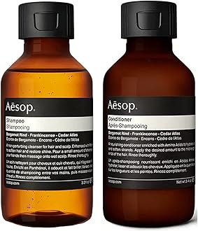 Aesop Shampoo & Conditioner | 100mL/3.38 oz | Paraben-Free, Cruelty-Free & Vegan Hair Shampoo & Conditioner