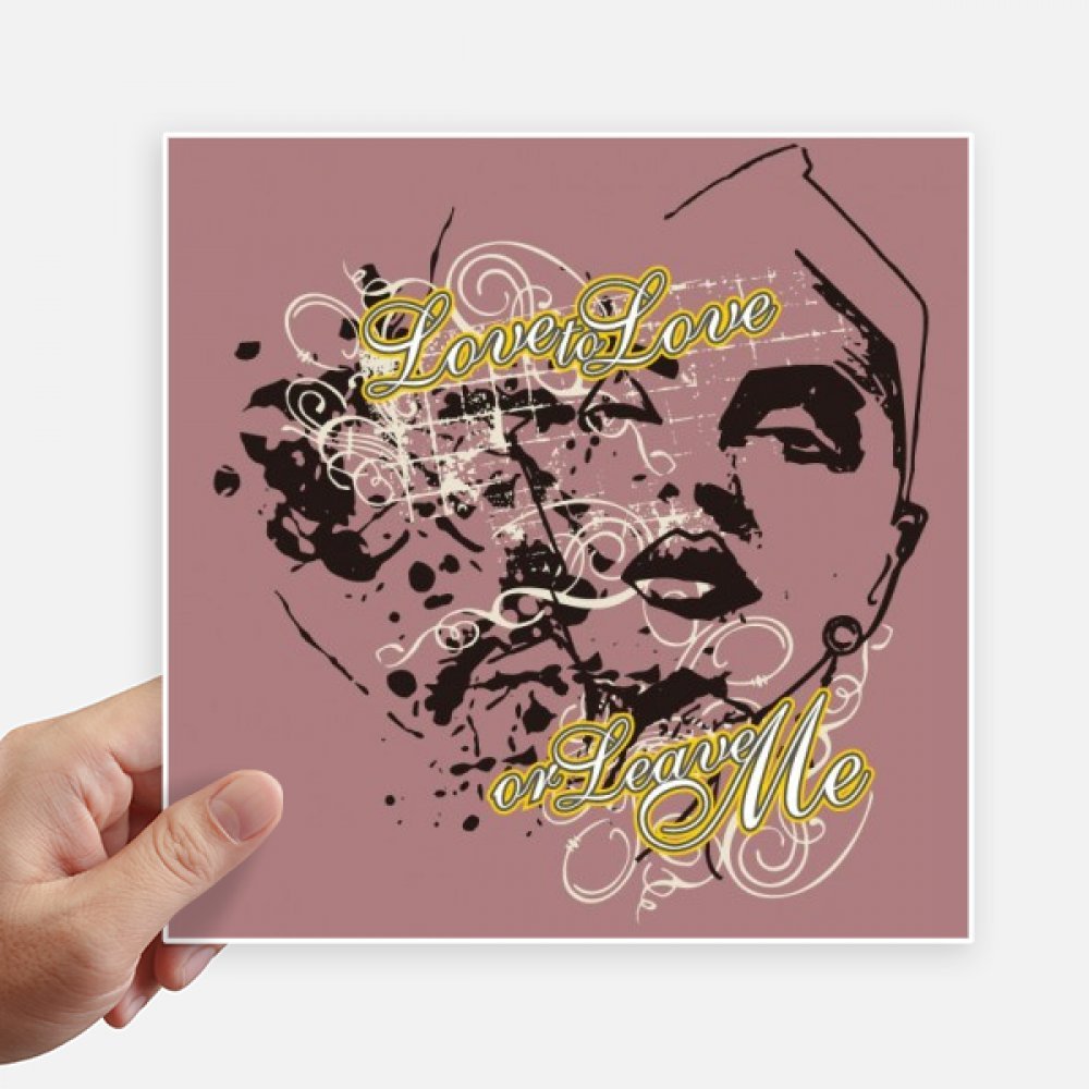 Sticker Rue Graffiti Love to Love déco tendance pour valise et motobike