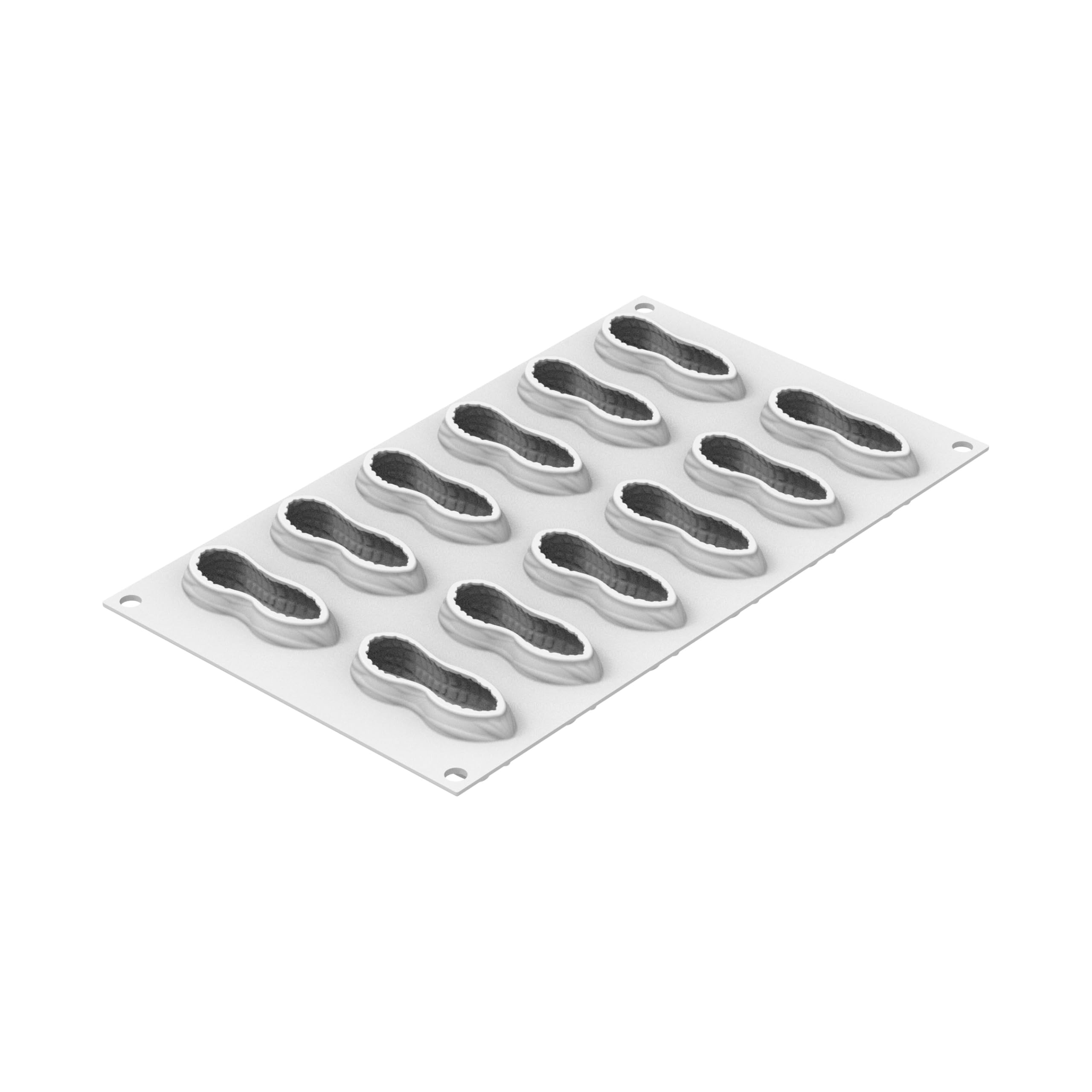 silikomart Pack Moldes de Silicona Postres 3 Formas 30 ml