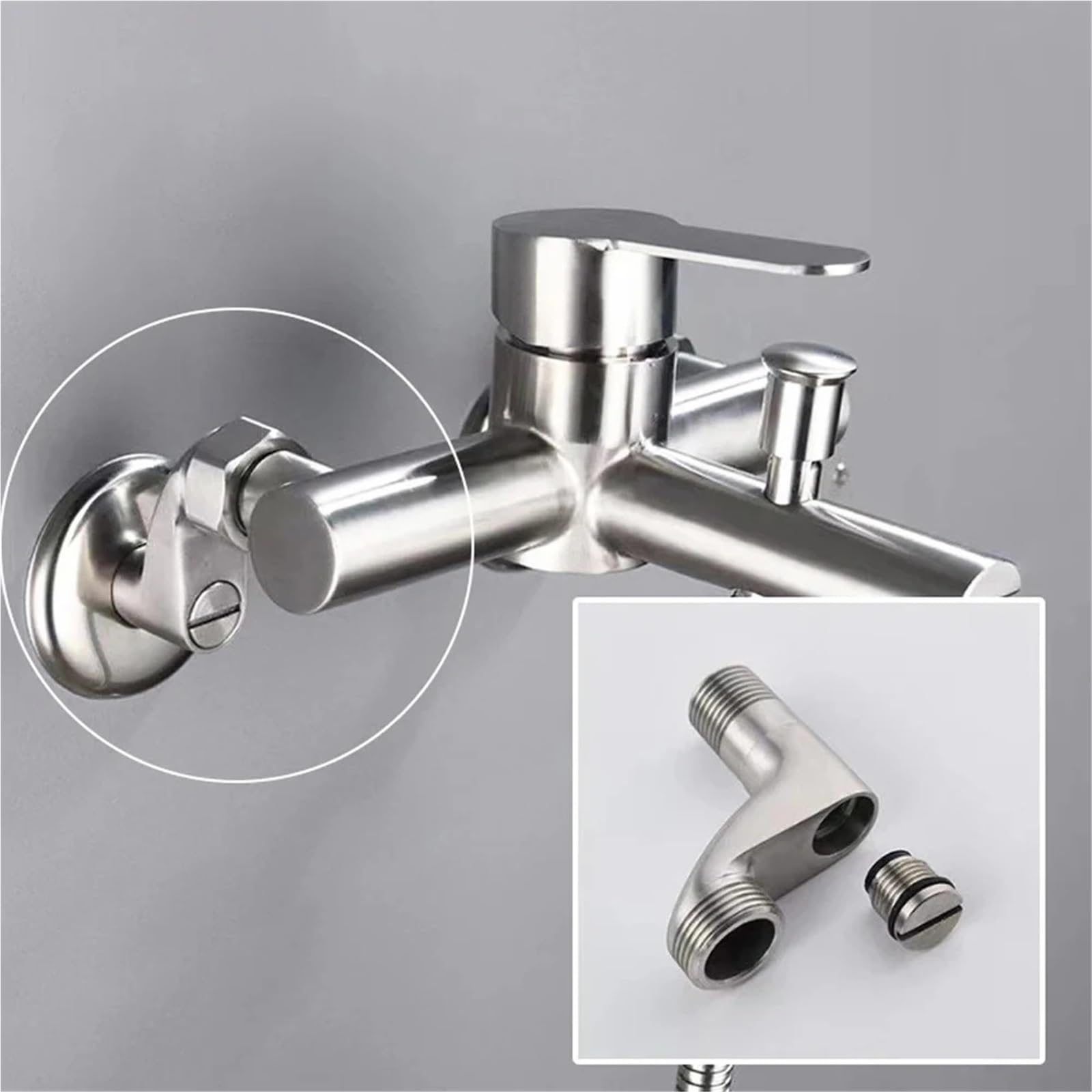 2 uds válvula angular grifo de ducha conector accesorios pie curvo codo cocina baño adaptador ajustable en ángulo para bafieras y duchas