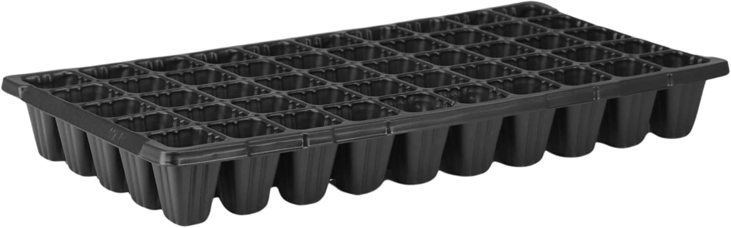 72 Cell Seed Starter Tray - 10 Pack - Extra Strength 1020 Starting Trays for Planting Seedlings, Propagation, Germination Plugs