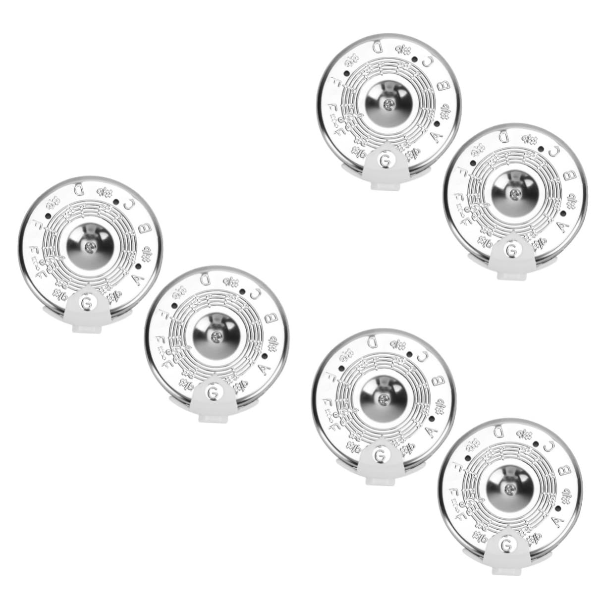 Abaodam 6piezas Sintonizador De Tubo De Afinación C-c Afinador Para Guitarra Violín y Ukelele De De