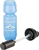 Vista 2 de Berkey Paquete de 2 botellas de filtro de agua deportivas ideales para uso diario sobre la marcha: conducir, deportes, ejercicio, viajes, hogar