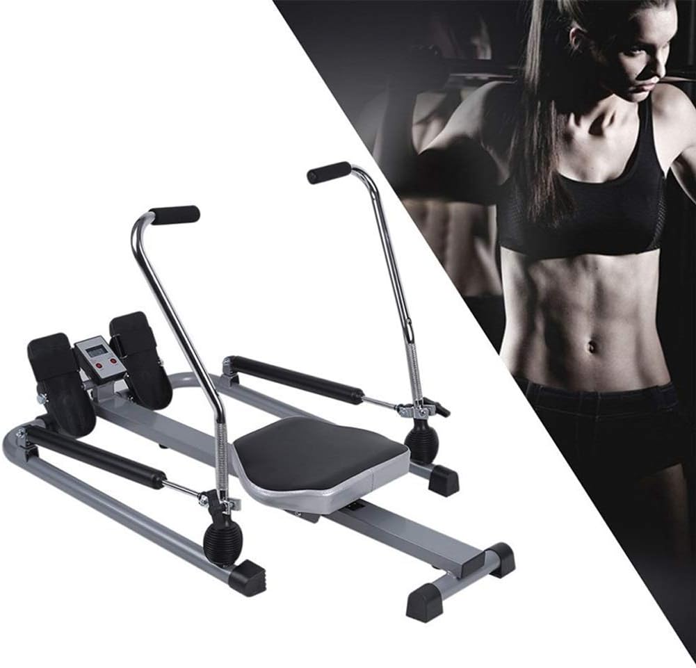 Home Rowing Machine Rowing Machines for Home Use Indoor Rower Hydraulic Rower Trainer Hd Data Display Suitable for Home Fitness Exercise