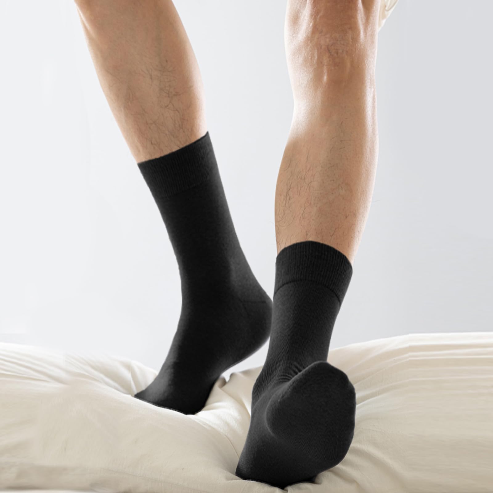 Wamicu Calzini Uomo E Donna, 5 Paia Calzini Donna Cotone, Ottima Qualità Di Cotone Calzini Unisex, Confortevoli E Traspirante Calze Running