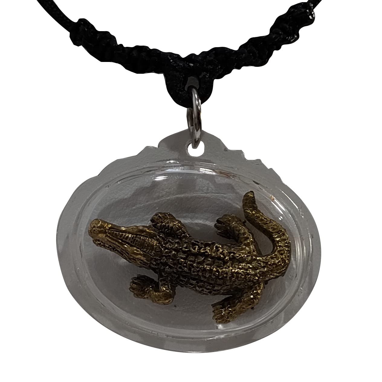 Heavens Tvcz Pendant Crocodile Brass Buddha Thai Statue Authentic Plastic Waterproof Powerful Miniature Animal Asian Amulet Talisman Luck Safety Wealth Lucky For Money to Flow, Get Rich Billionaire.,