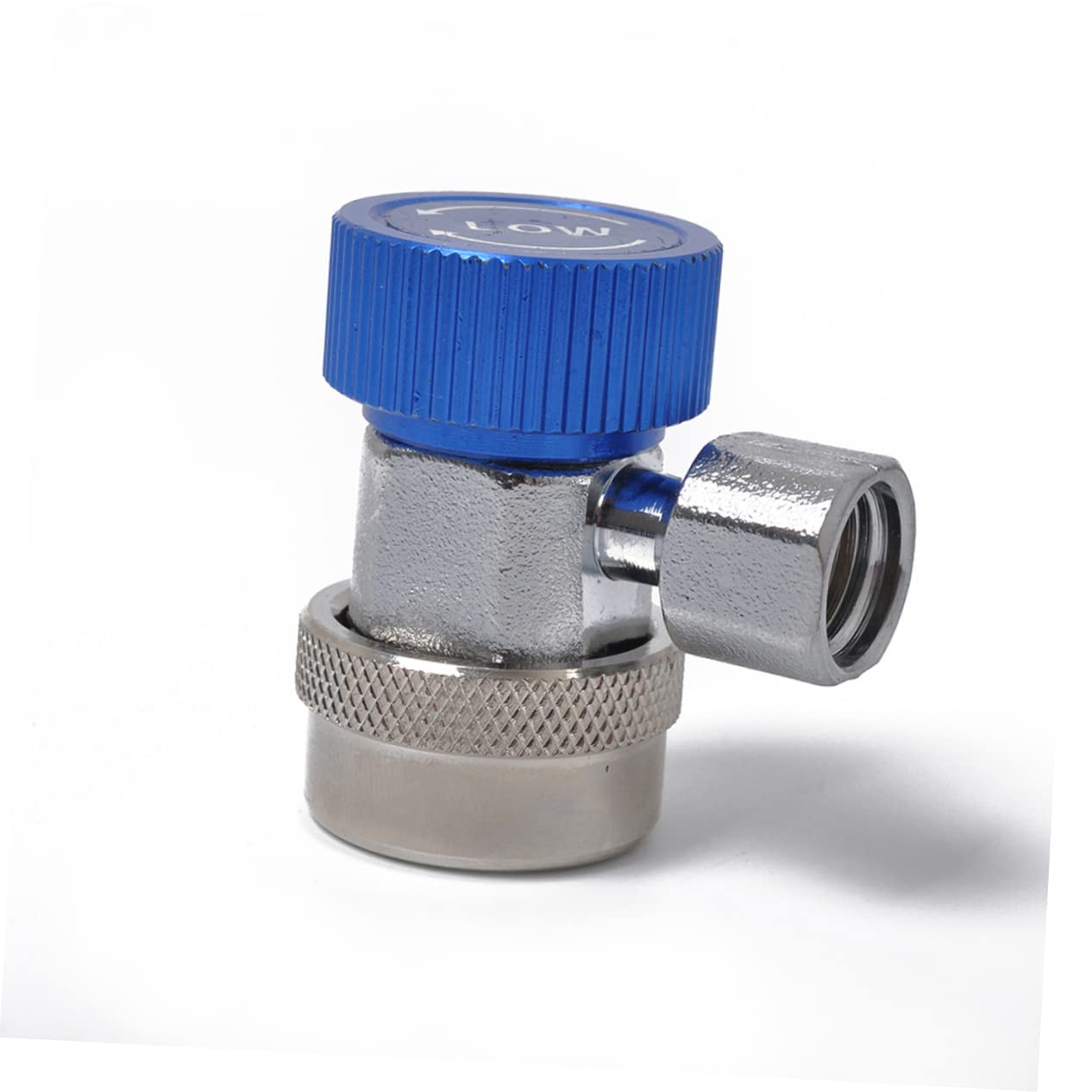 Alipis 134a Air Conditioner Connector Adapter Kit Quick Couplers Ac Compressor High Low Pressure Gauge Easy Install