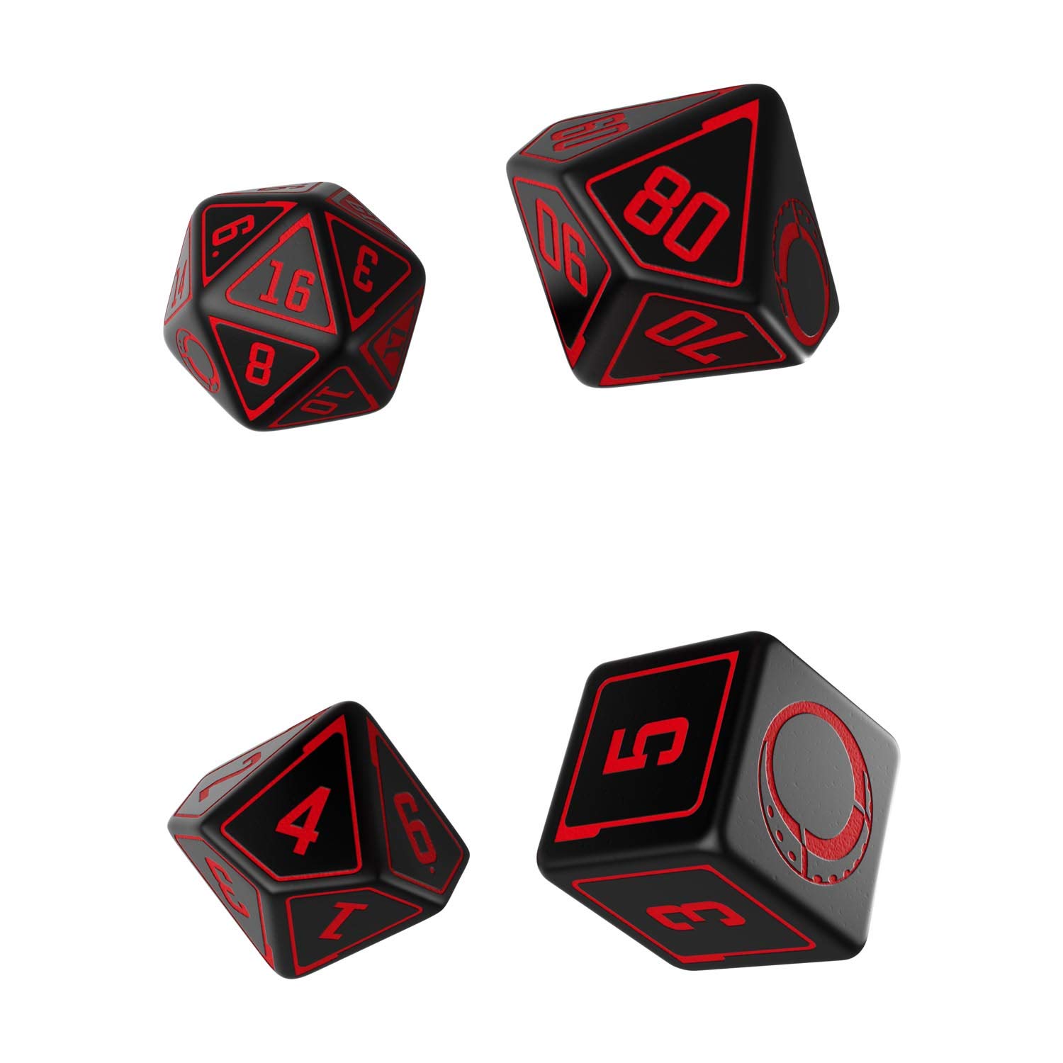 Q-Workshop QWOCYP06 Cypher System Dice Set 4, Spiel