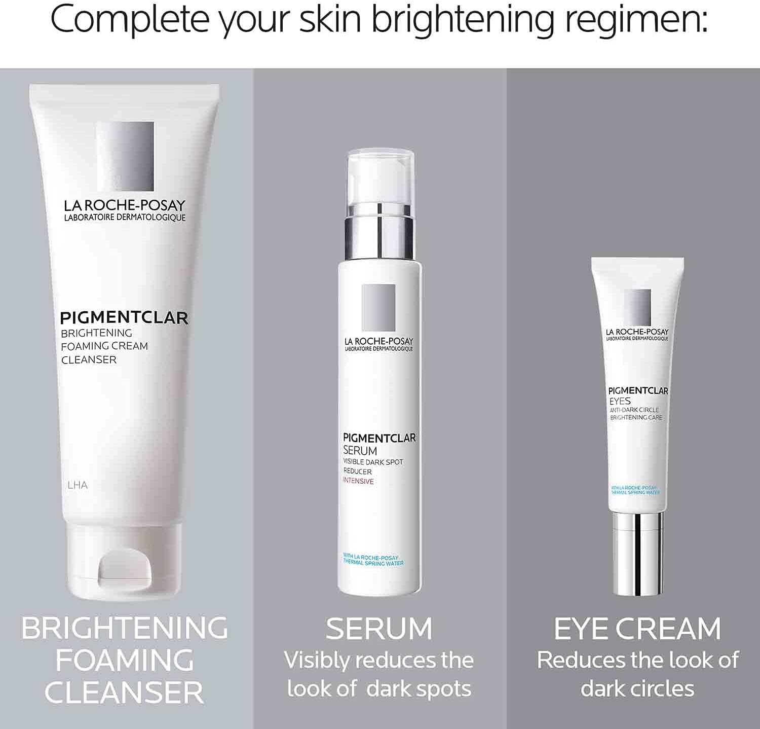 La Roche-Posay Pigmentclar, Crema Contorno Occhi Anti-Occhiaie, Per Occhi Sensibili, Uniforma l'Incarnato, Riduce le Occhiaie Marroni e Blu, Con PhE-resorcinolo e Caffeina, 15 ml