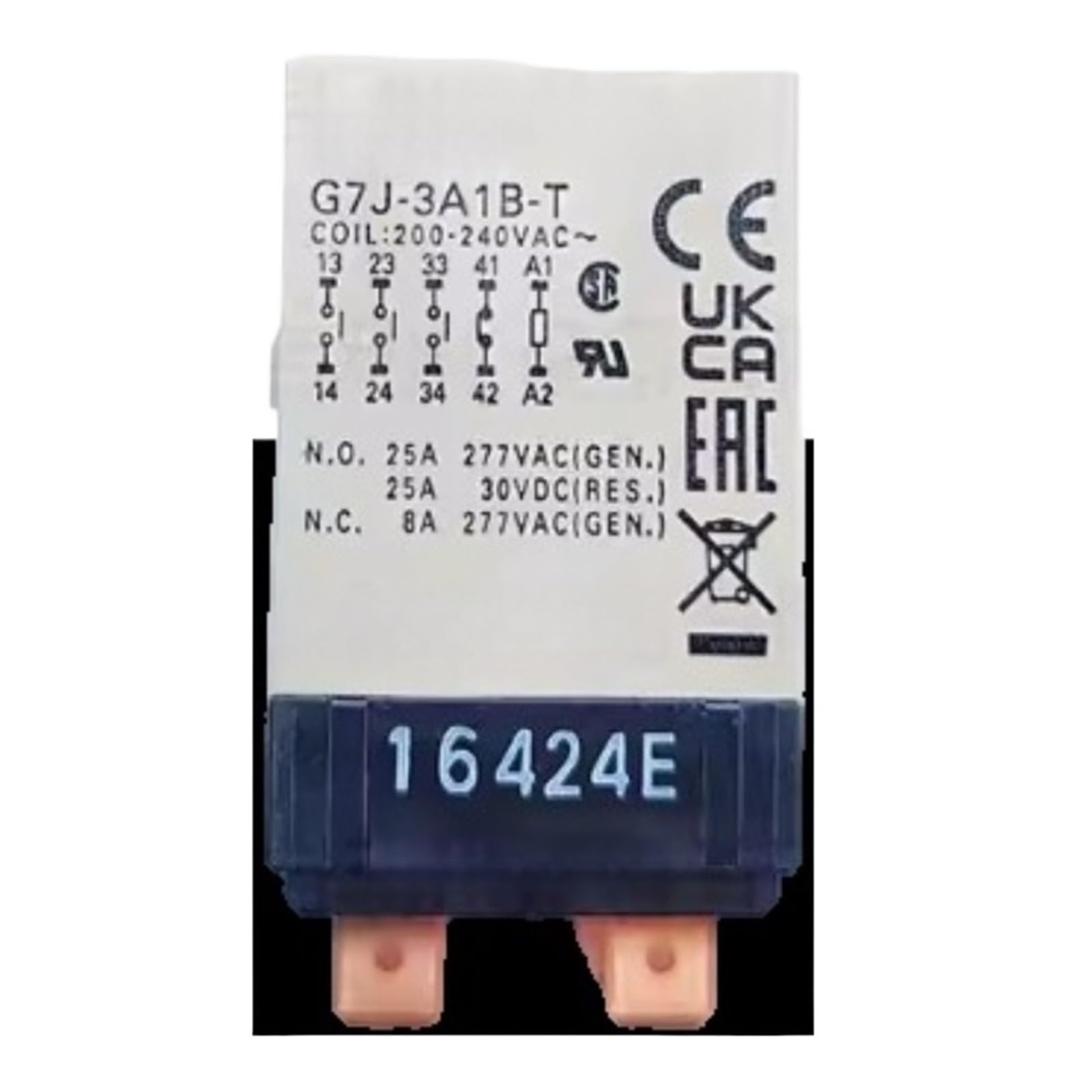 TSCFHGQI G7J-3A1B-T, DC 24V power relay