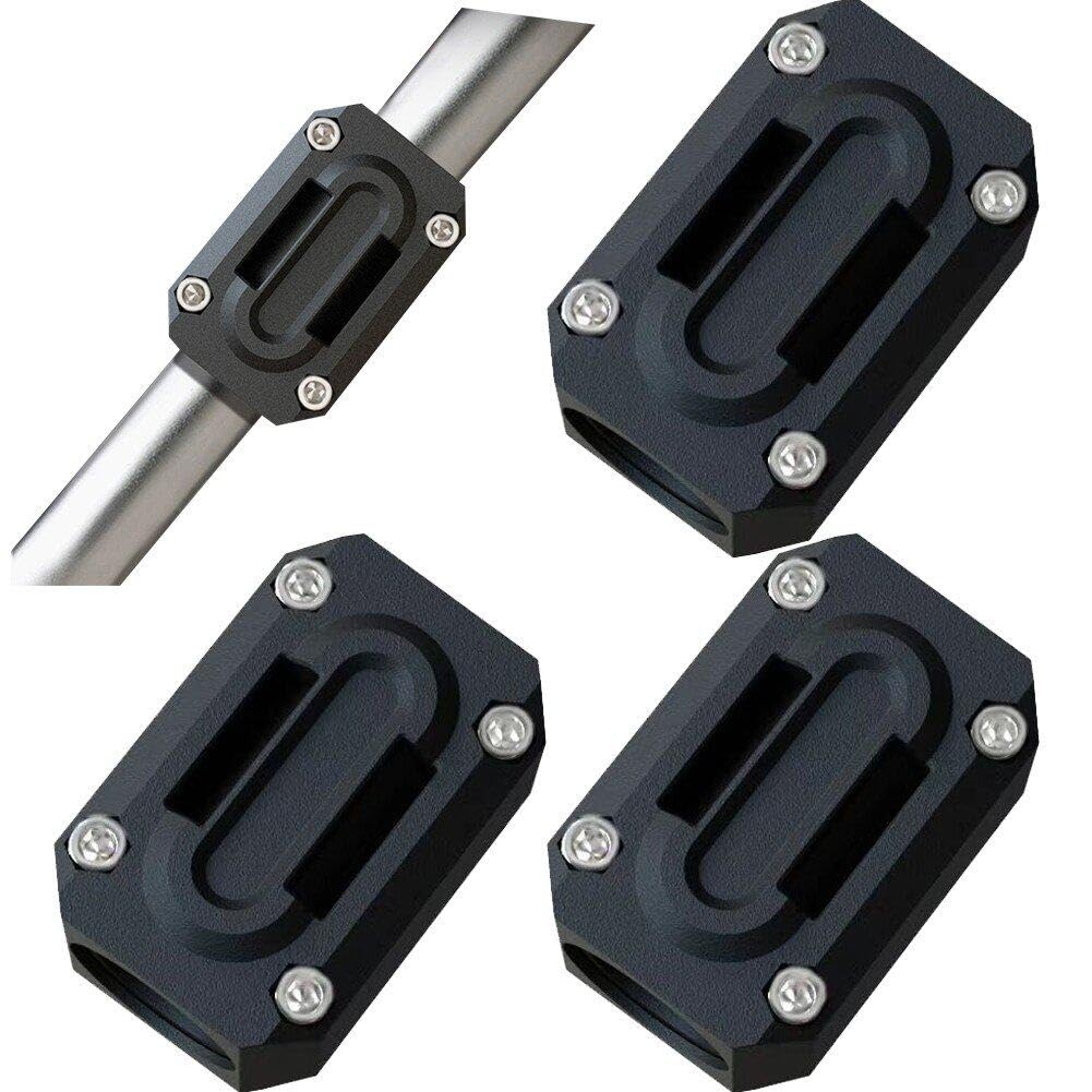 Bloc de protection universel Hrippy anti-choc et curseur de barre de crash moto robuste